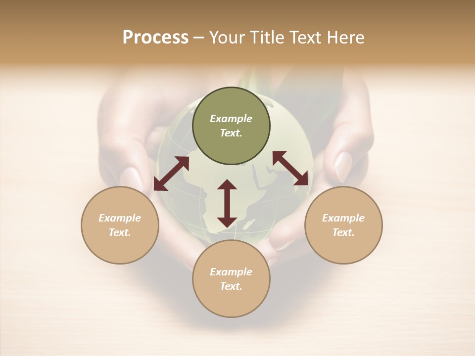 Helping Hand Closeup Grandmother PowerPoint Template