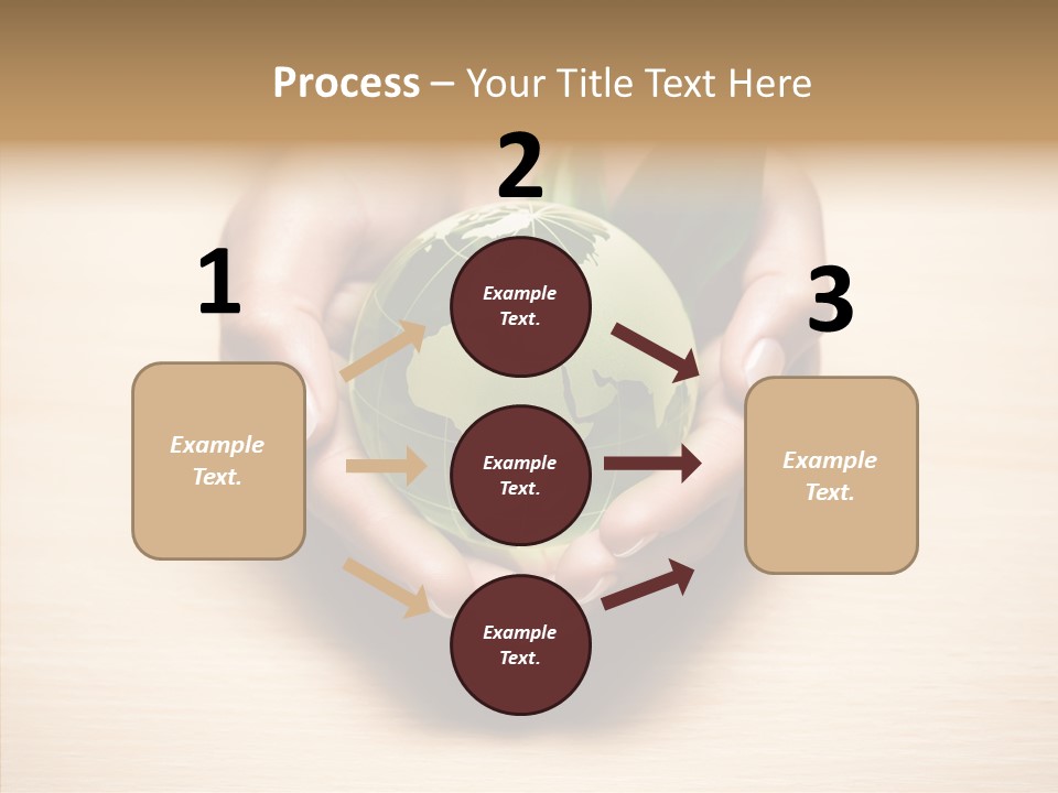 Helping Hand Closeup Grandmother PowerPoint Template