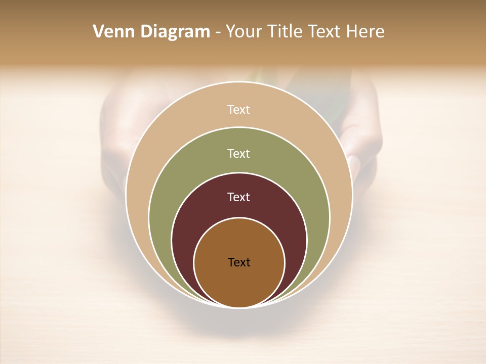 Helping Hand Closeup Grandmother PowerPoint Template