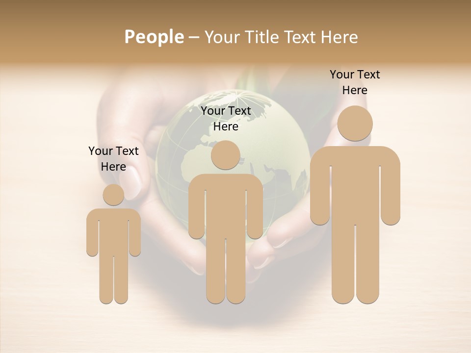 Helping Hand Closeup Grandmother PowerPoint Template