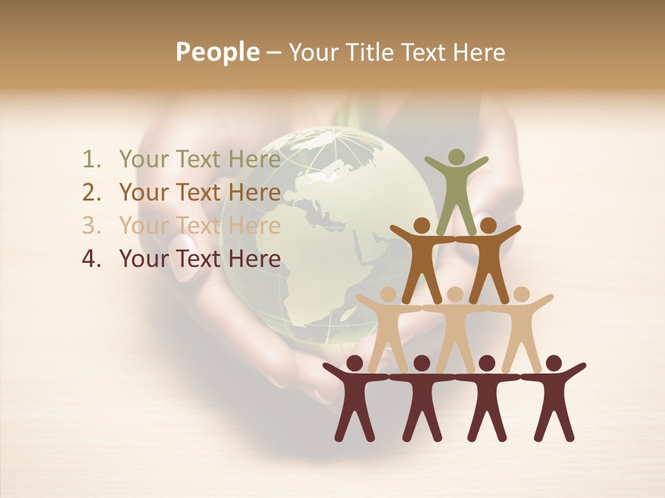 Helping Hand Closeup Grandmother PowerPoint Template