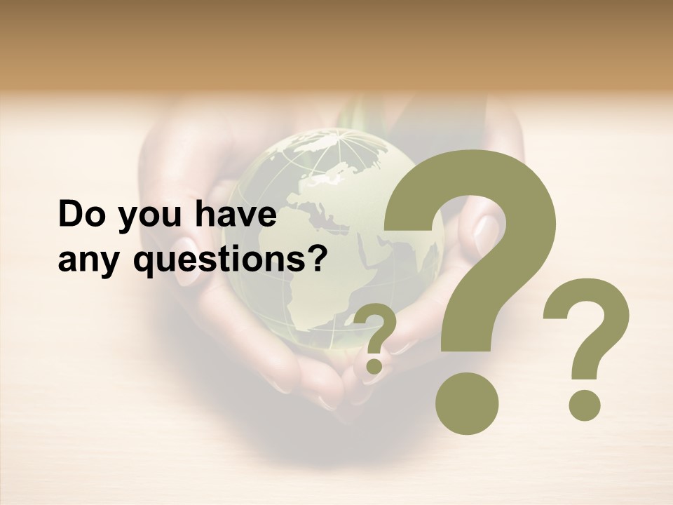 Helping Hand Closeup Grandmother PowerPoint Template