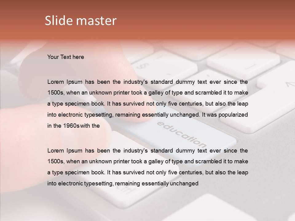 Adult Women Two PowerPoint Template