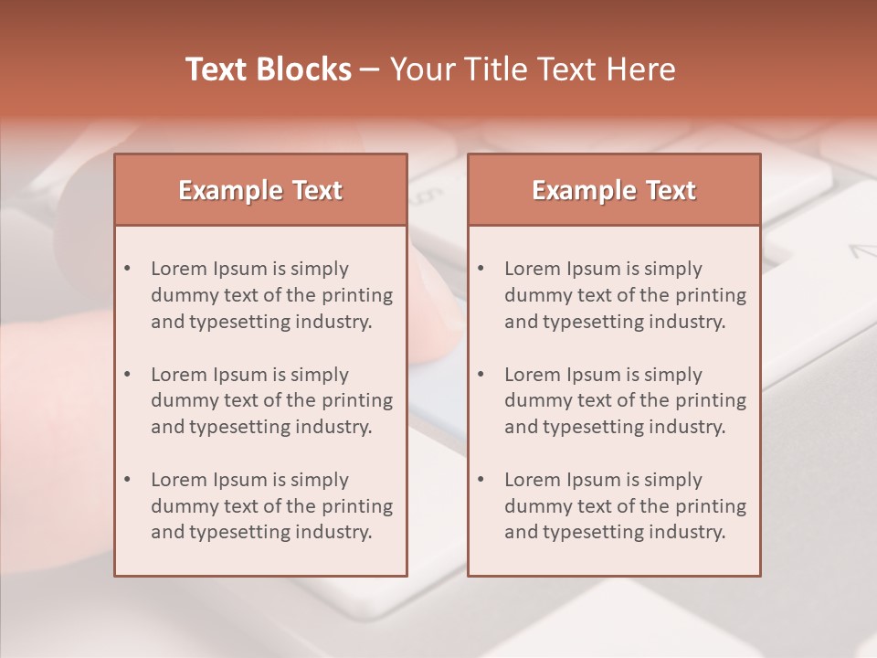 Adult Women Two PowerPoint Template