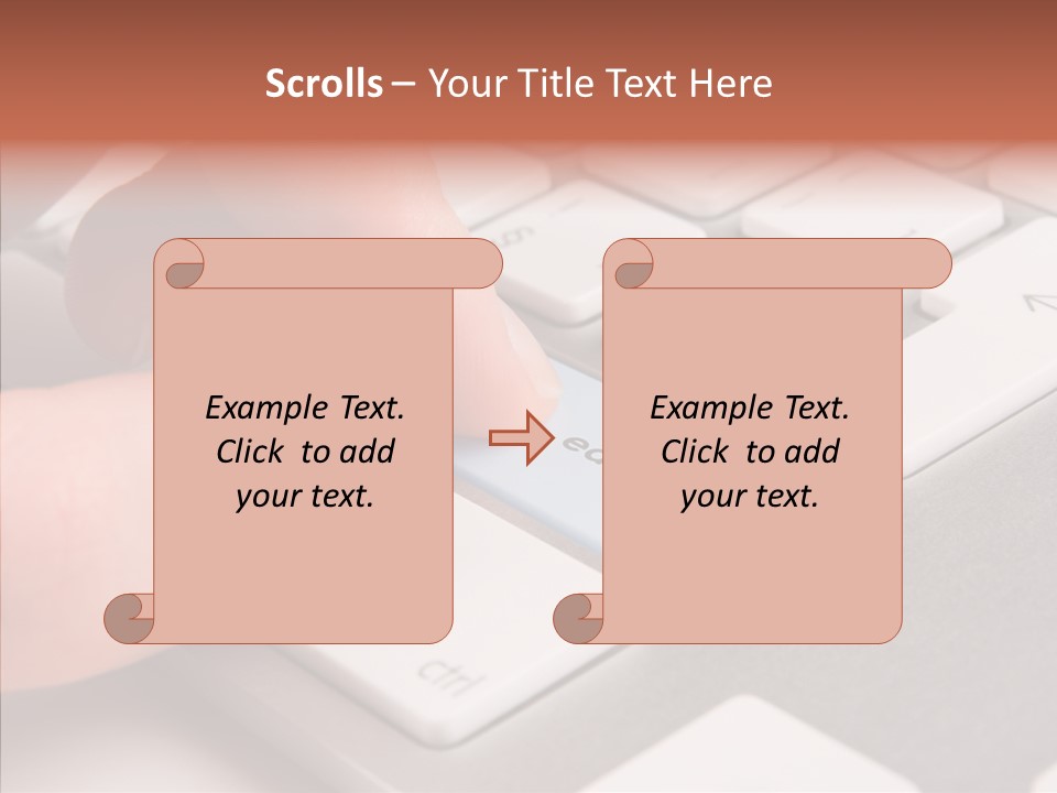 Adult Women Two PowerPoint Template