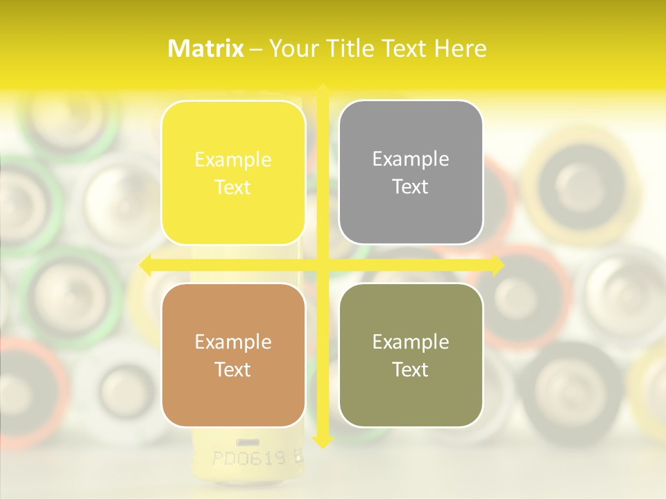 Touching Grandmother White Background PowerPoint Template