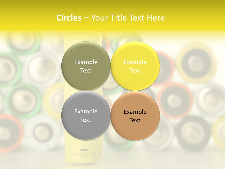 Touching Grandmother White Background PowerPoint Template