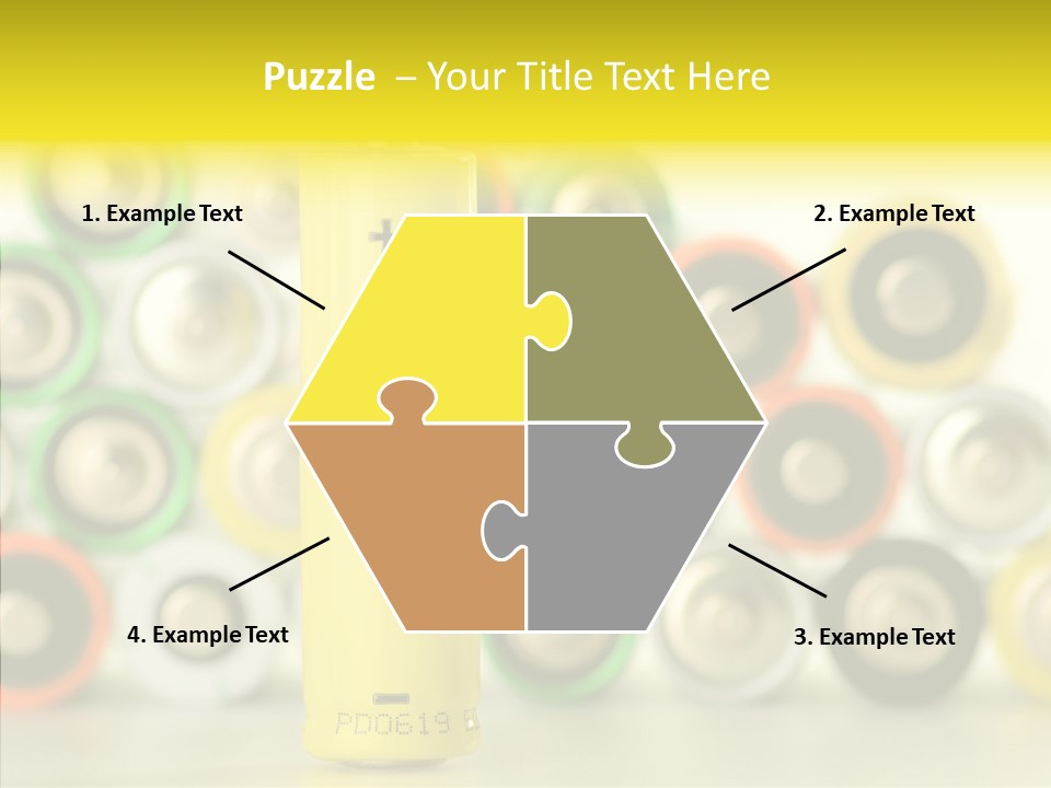 Touching Grandmother White Background PowerPoint Template