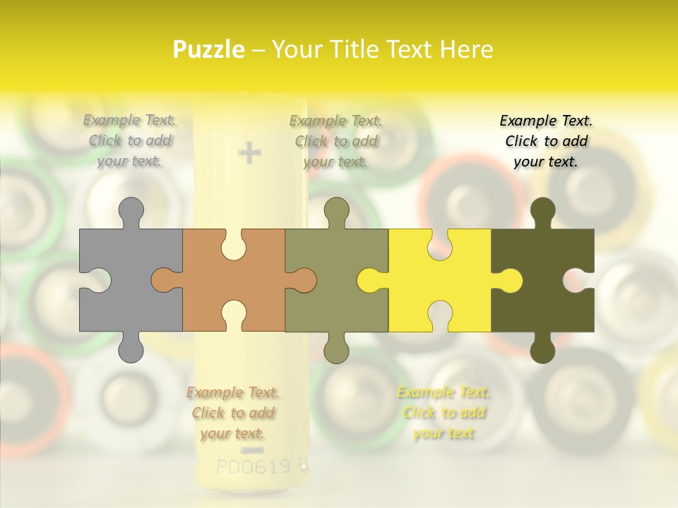 Touching Grandmother White Background PowerPoint Template