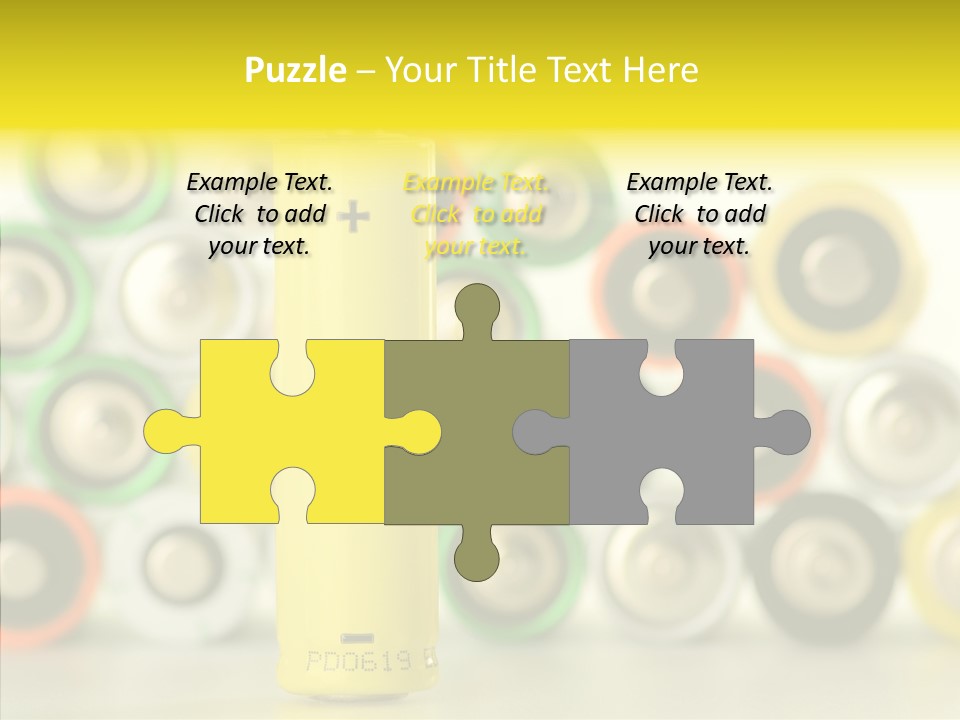 Touching Grandmother White Background PowerPoint Template