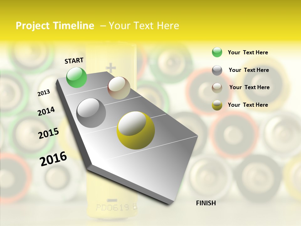 Touching Grandmother White Background PowerPoint Template