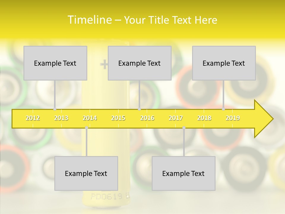 Touching Grandmother White Background PowerPoint Template