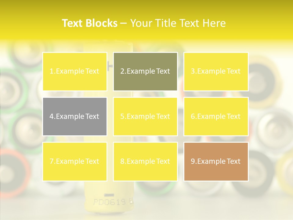 Touching Grandmother White Background PowerPoint Template