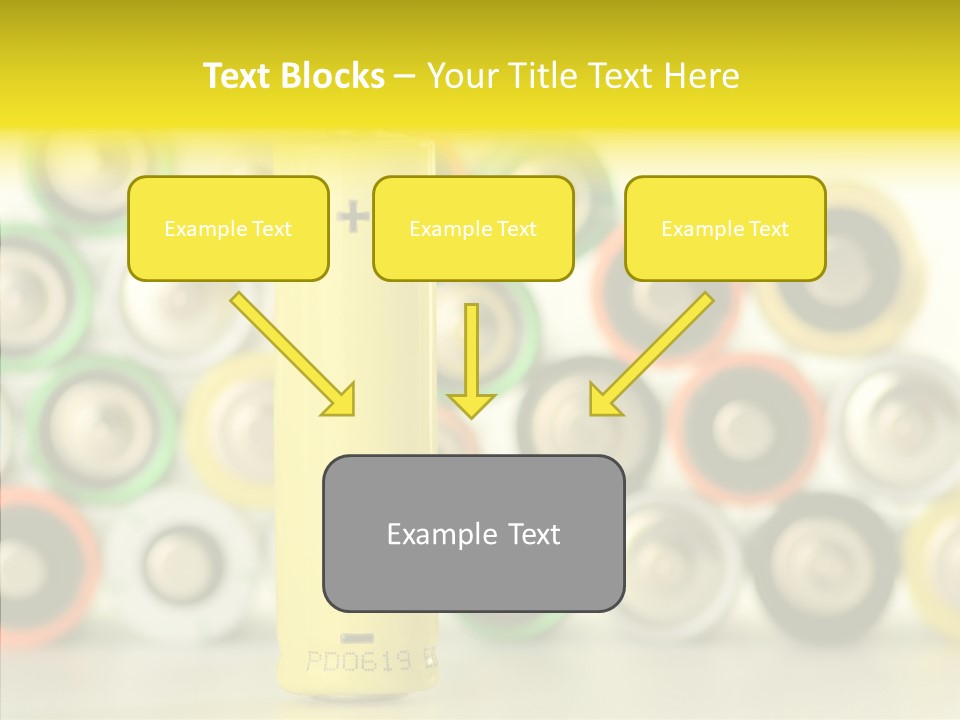 Touching Grandmother White Background PowerPoint Template
