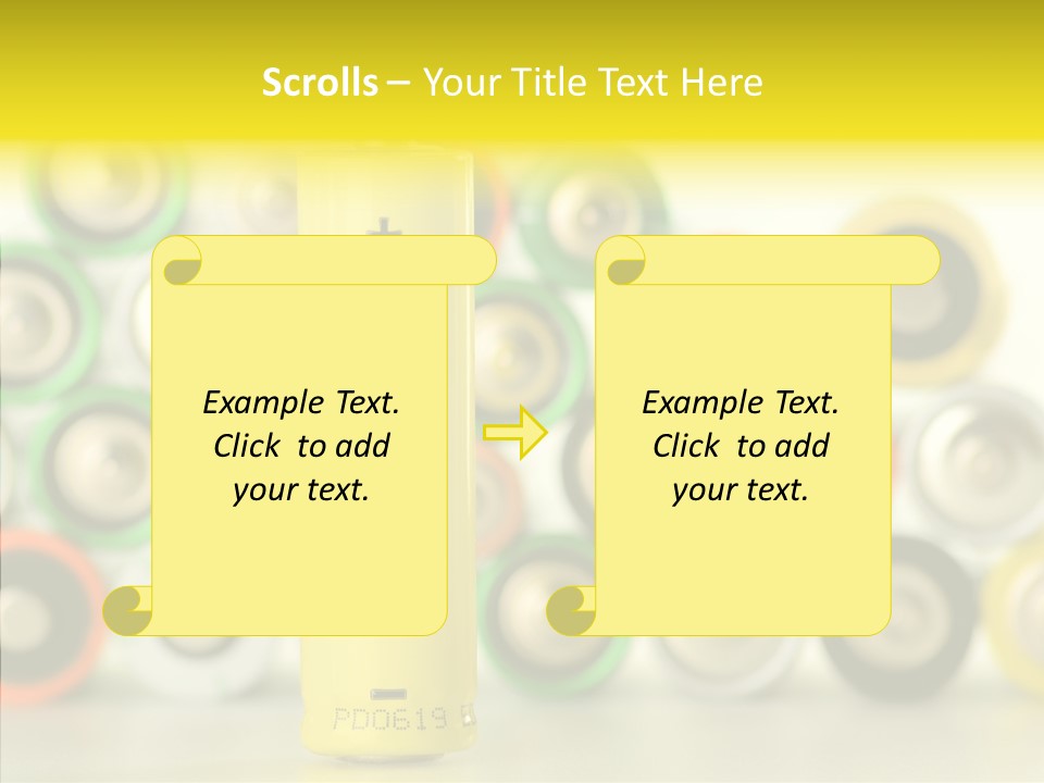 Touching Grandmother White Background PowerPoint Template