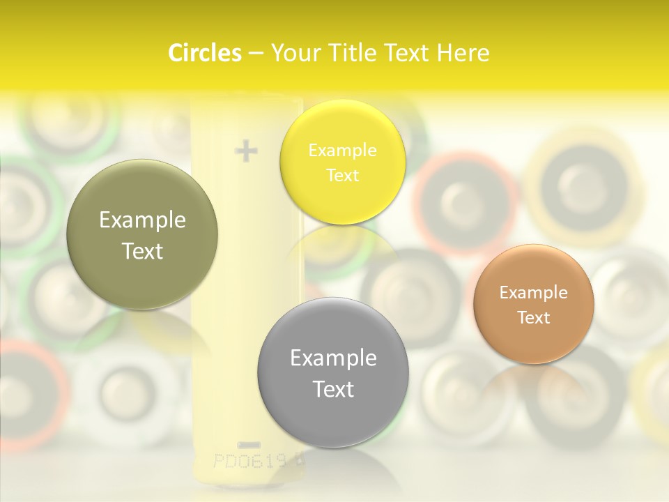 Touching Grandmother White Background PowerPoint Template