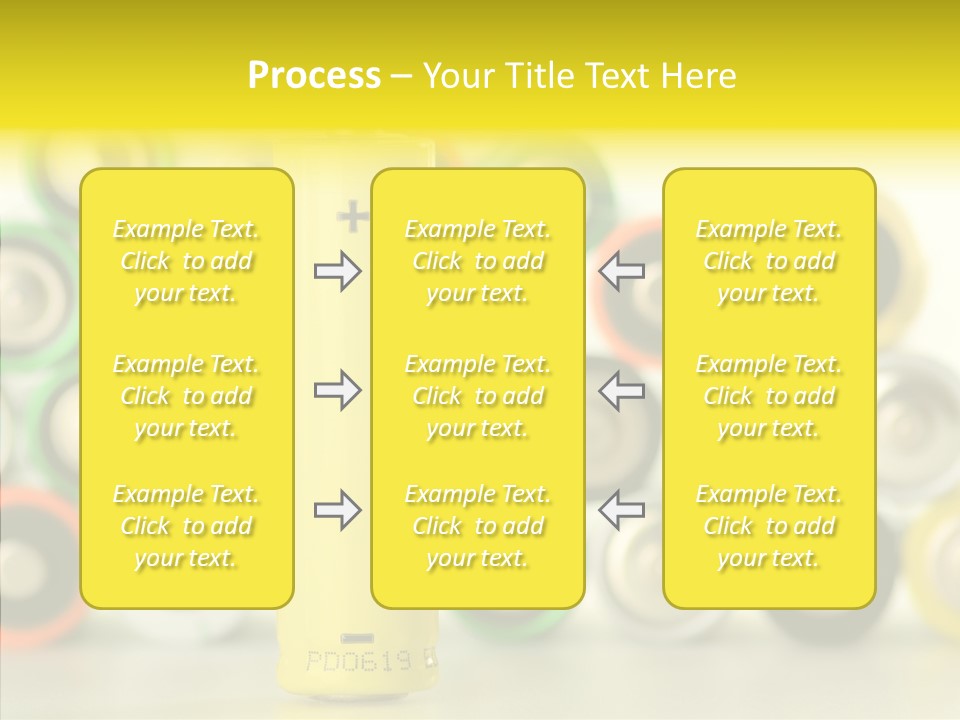 Touching Grandmother White Background PowerPoint Template