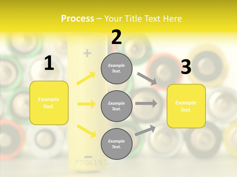 Touching Grandmother White Background PowerPoint Template