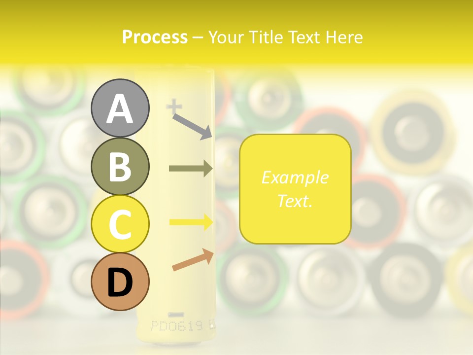 Touching Grandmother White Background PowerPoint Template