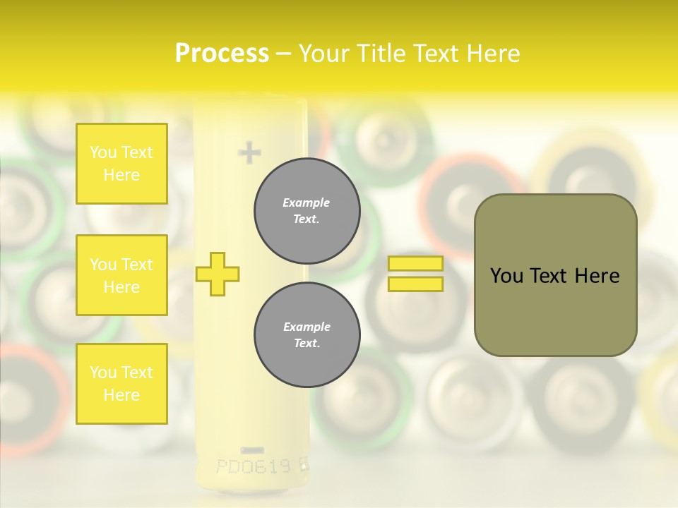 Touching Grandmother White Background PowerPoint Template