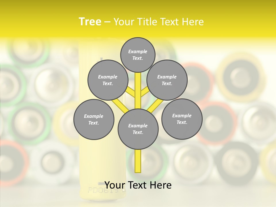 Touching Grandmother White Background PowerPoint Template