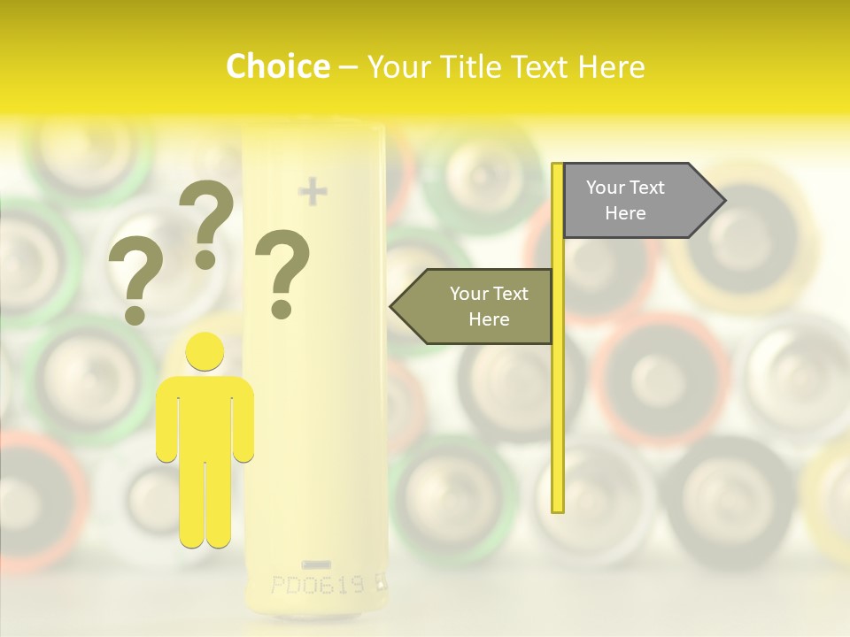 Touching Grandmother White Background PowerPoint Template