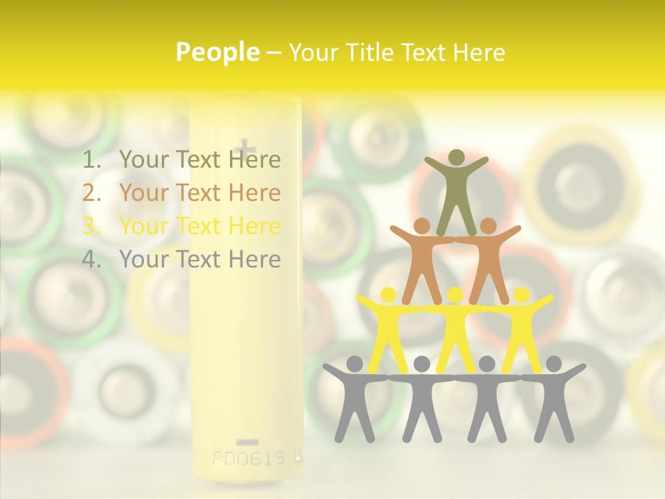 Touching Grandmother White Background PowerPoint Template