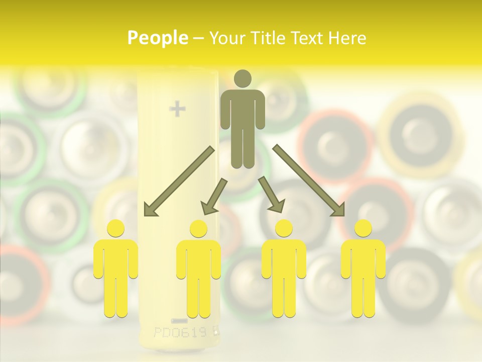 Touching Grandmother White Background PowerPoint Template