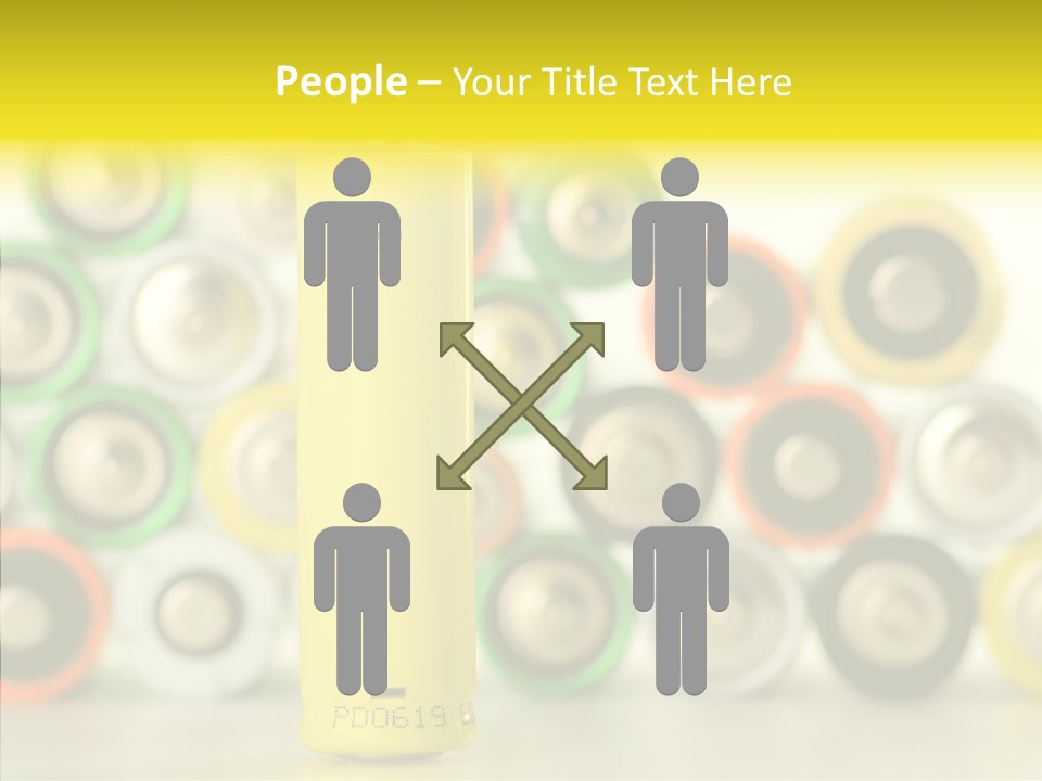 Touching Grandmother White Background PowerPoint Template