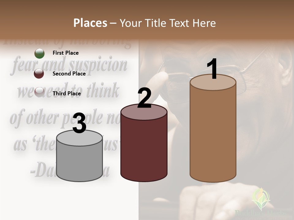Hand Caregiver Elder PowerPoint Template