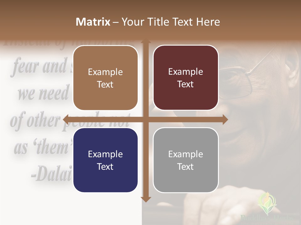 Hand Caregiver Elder PowerPoint Template