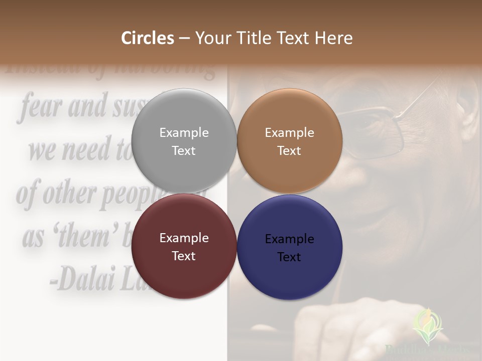 Hand Caregiver Elder PowerPoint Template