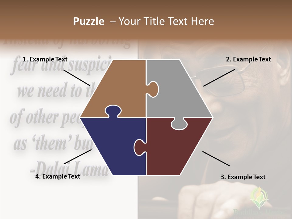 Hand Caregiver Elder PowerPoint Template