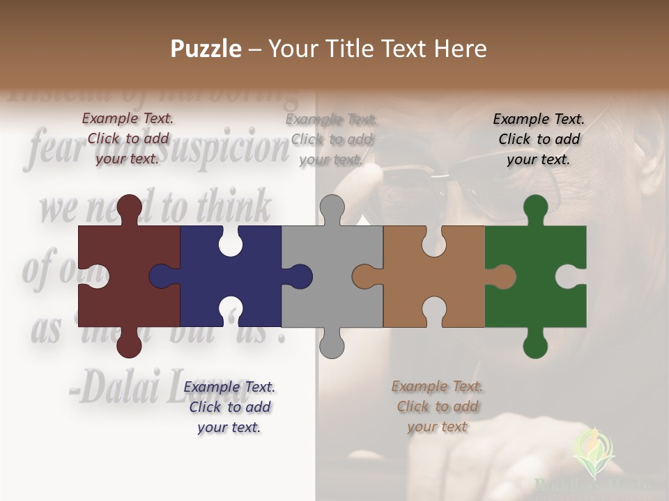 Hand Caregiver Elder PowerPoint Template