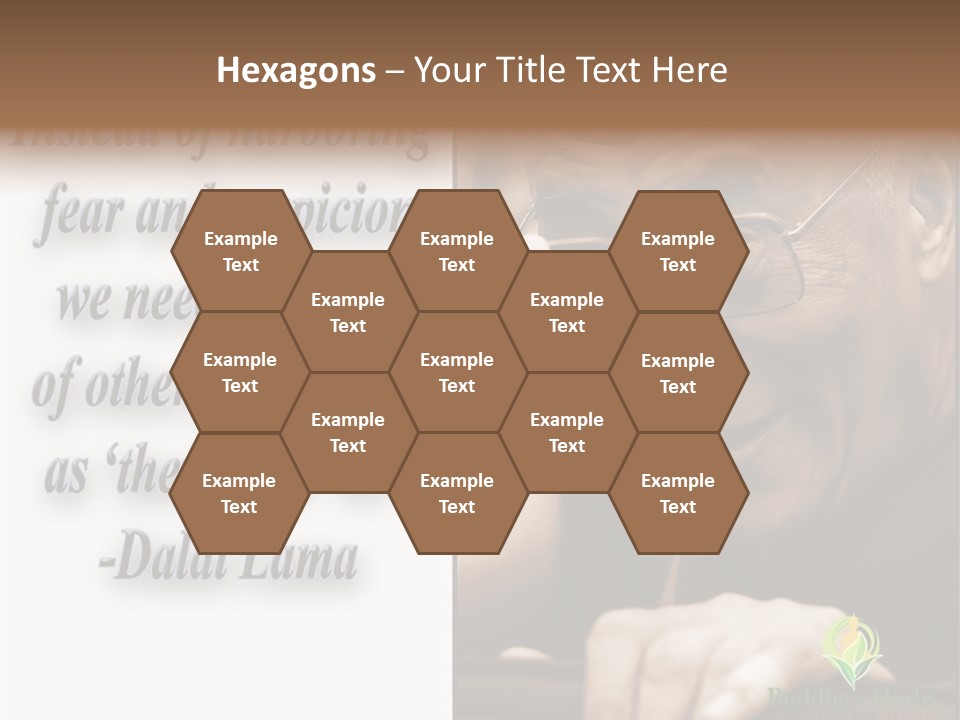 Hand Caregiver Elder PowerPoint Template