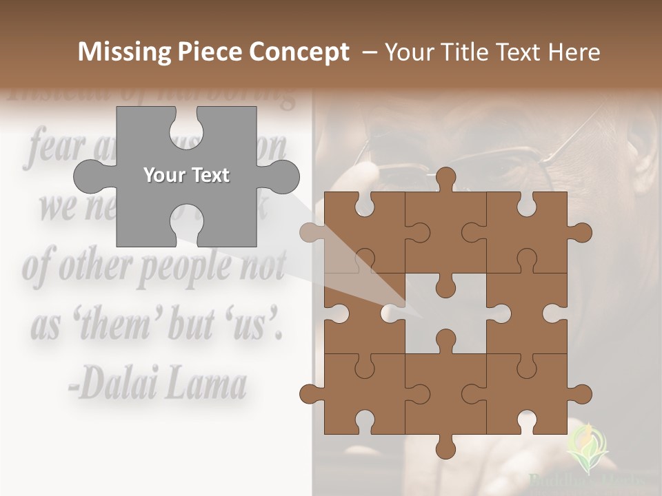 Hand Caregiver Elder PowerPoint Template