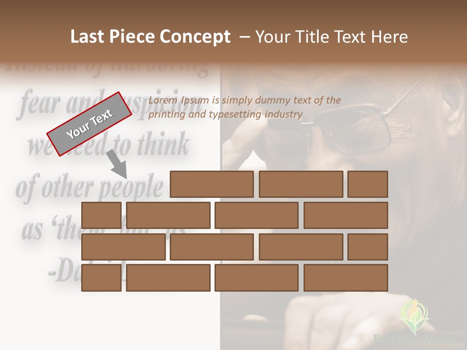 Hand Caregiver Elder PowerPoint Template