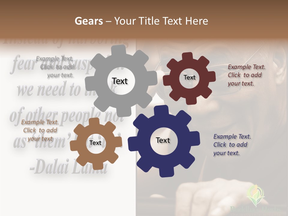 Hand Caregiver Elder PowerPoint Template