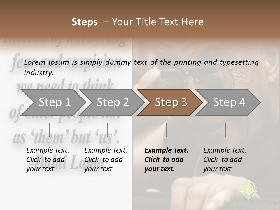 Hand Caregiver Elder PowerPoint Template