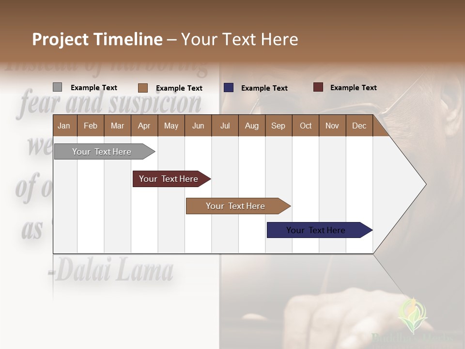 Hand Caregiver Elder PowerPoint Template