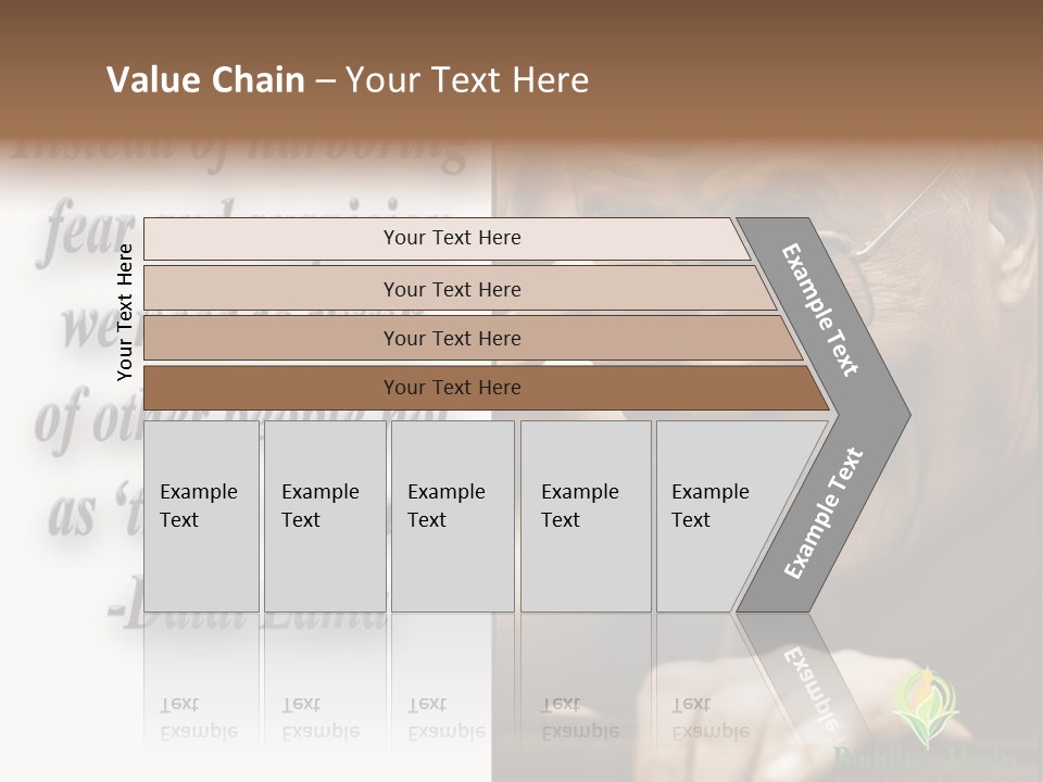 Hand Caregiver Elder PowerPoint Template
