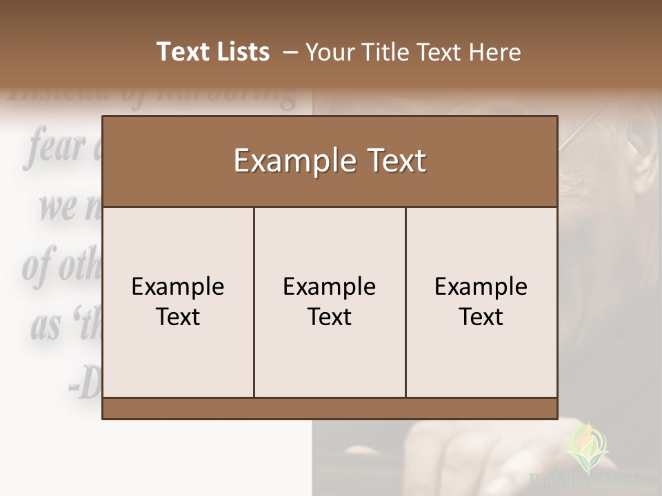 Hand Caregiver Elder PowerPoint Template