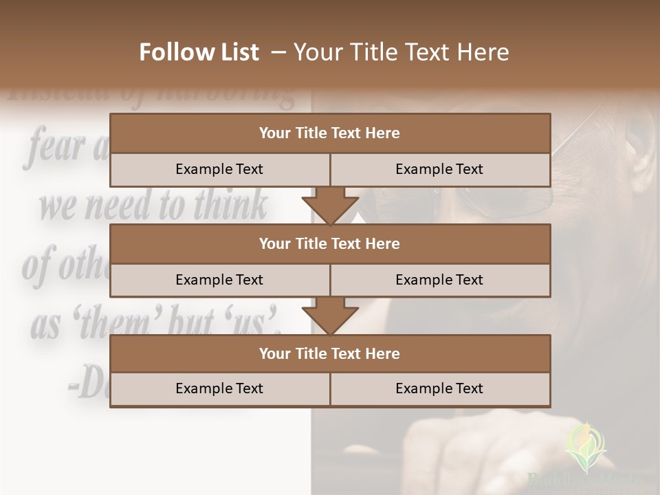 Hand Caregiver Elder PowerPoint Template