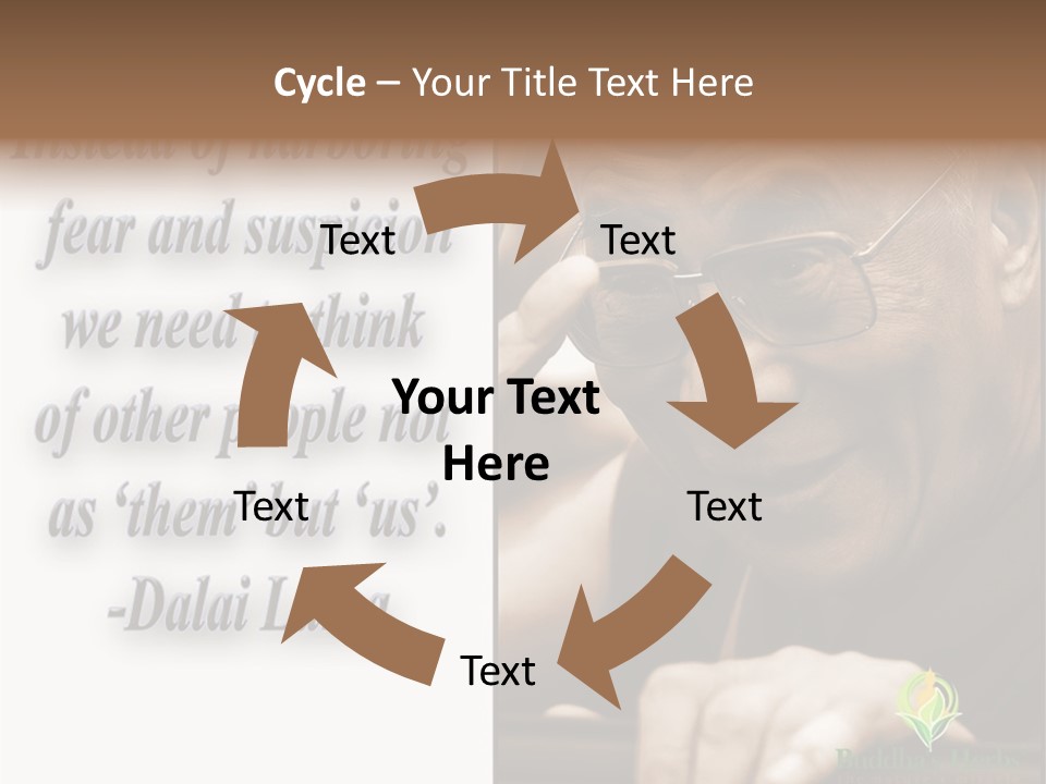 Hand Caregiver Elder PowerPoint Template