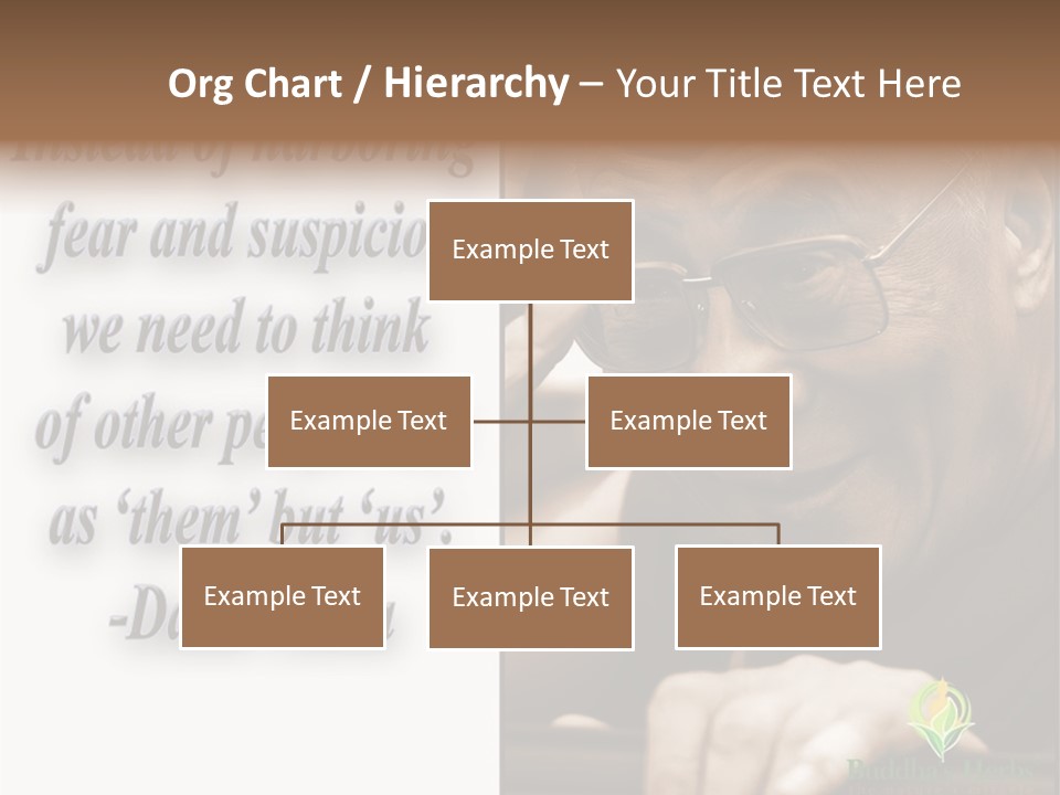 Hand Caregiver Elder PowerPoint Template
