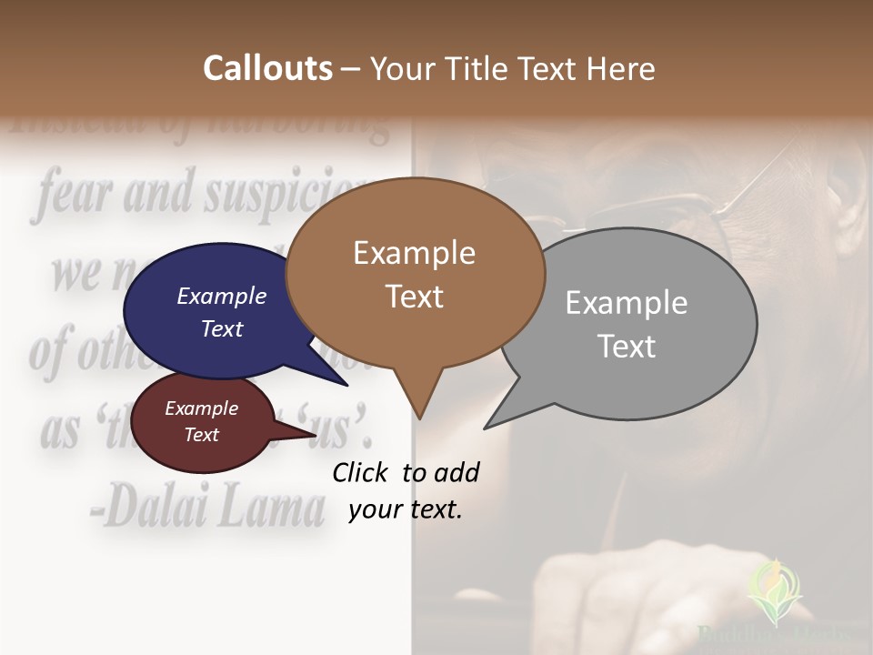Hand Caregiver Elder PowerPoint Template
