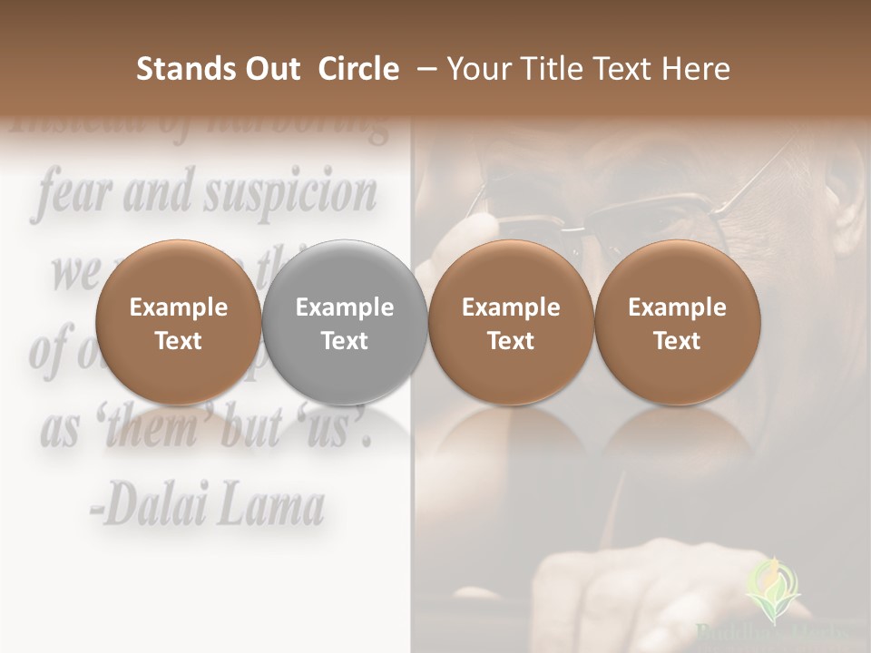 Hand Caregiver Elder PowerPoint Template