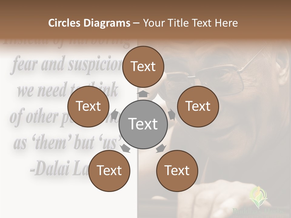 Hand Caregiver Elder PowerPoint Template