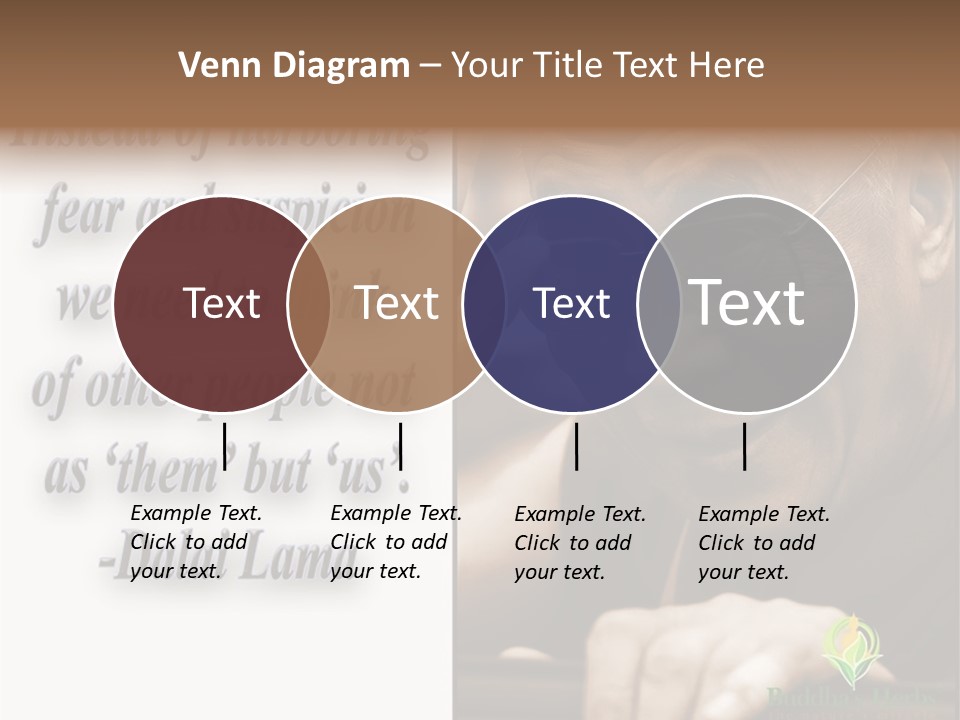 Hand Caregiver Elder PowerPoint Template