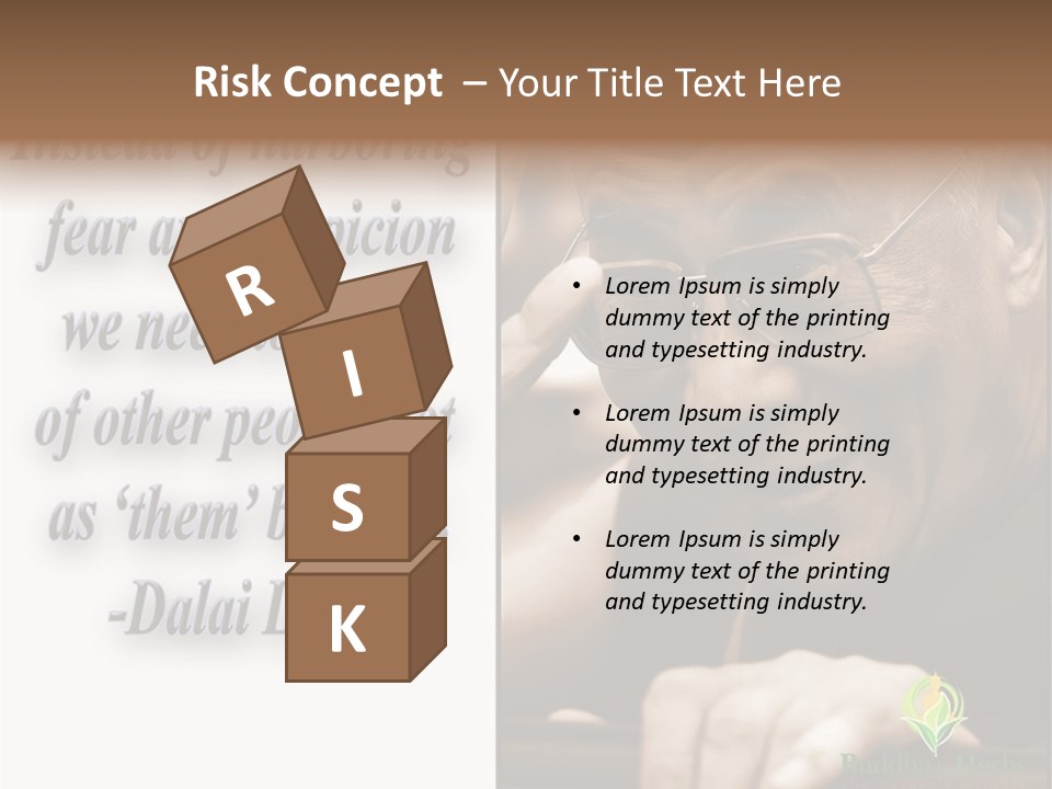 Hand Caregiver Elder PowerPoint Template